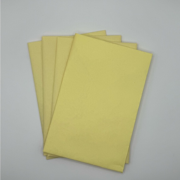 Yellow Floral Textured Party Invitation Card - Picture 4 of 4